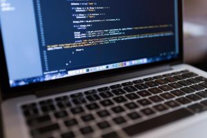Coding Laptop Screen