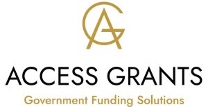 Access Grants Logo Top Gold
