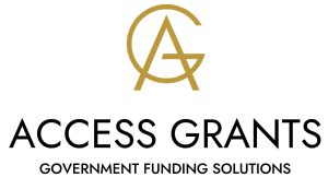 Access Grants Top Black Black Capitals On White